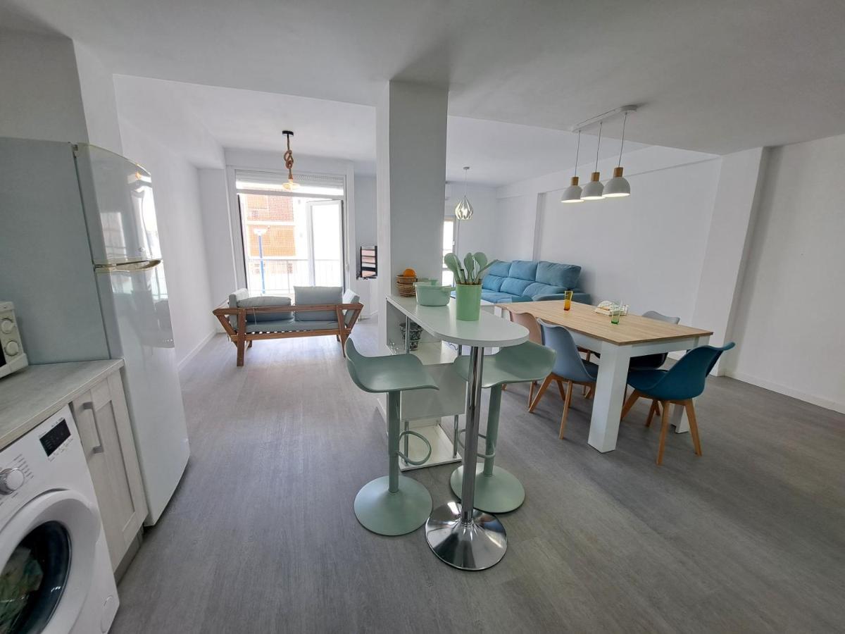 Amplio Piso Con Terraza A 50 M De Playa Miramar Appartement Buitenkant foto